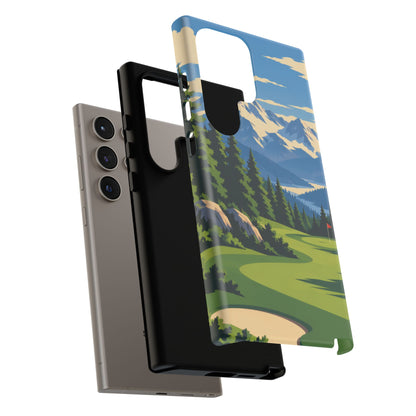 Mountain Golf — Alpine Fairway Samsung Galaxy Tough Case
