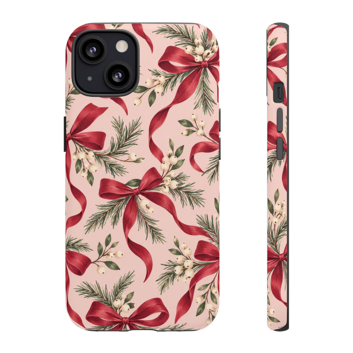 Ribbon Season iPhone Tough Case | christmas bows