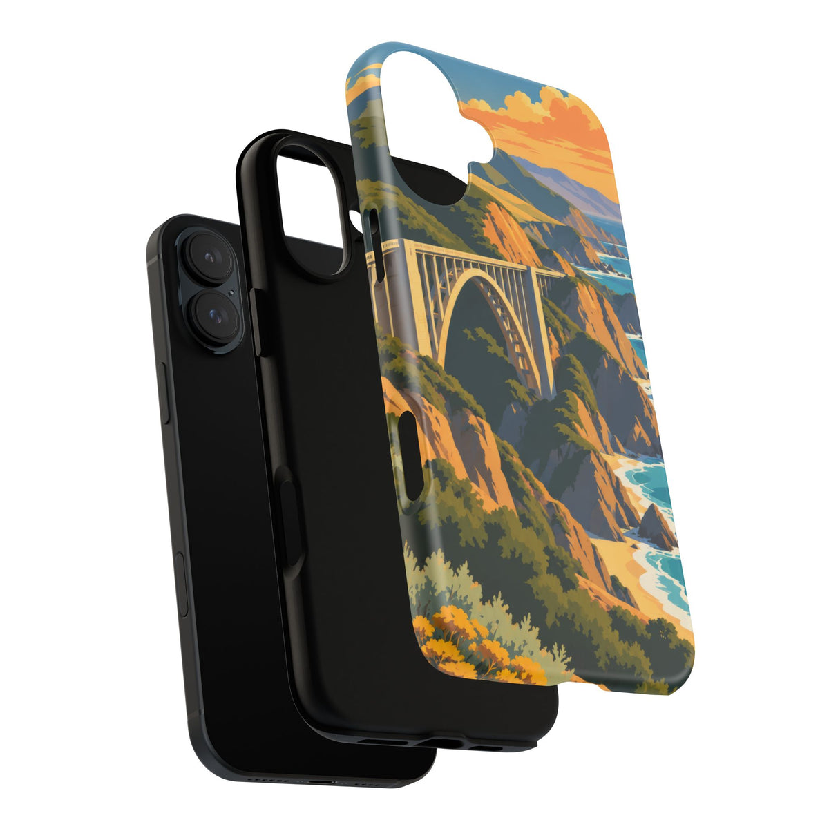 Big Sur — Coastal Arc iPhone Tough Case