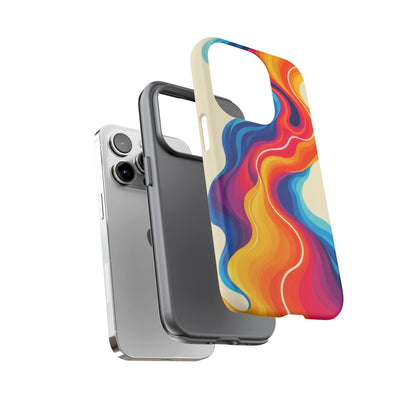 Electric Tide iPhone Tough Case | psychedelic wave