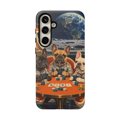 Lunar Card Club Samsung Galaxy Tough Case | french bulldog