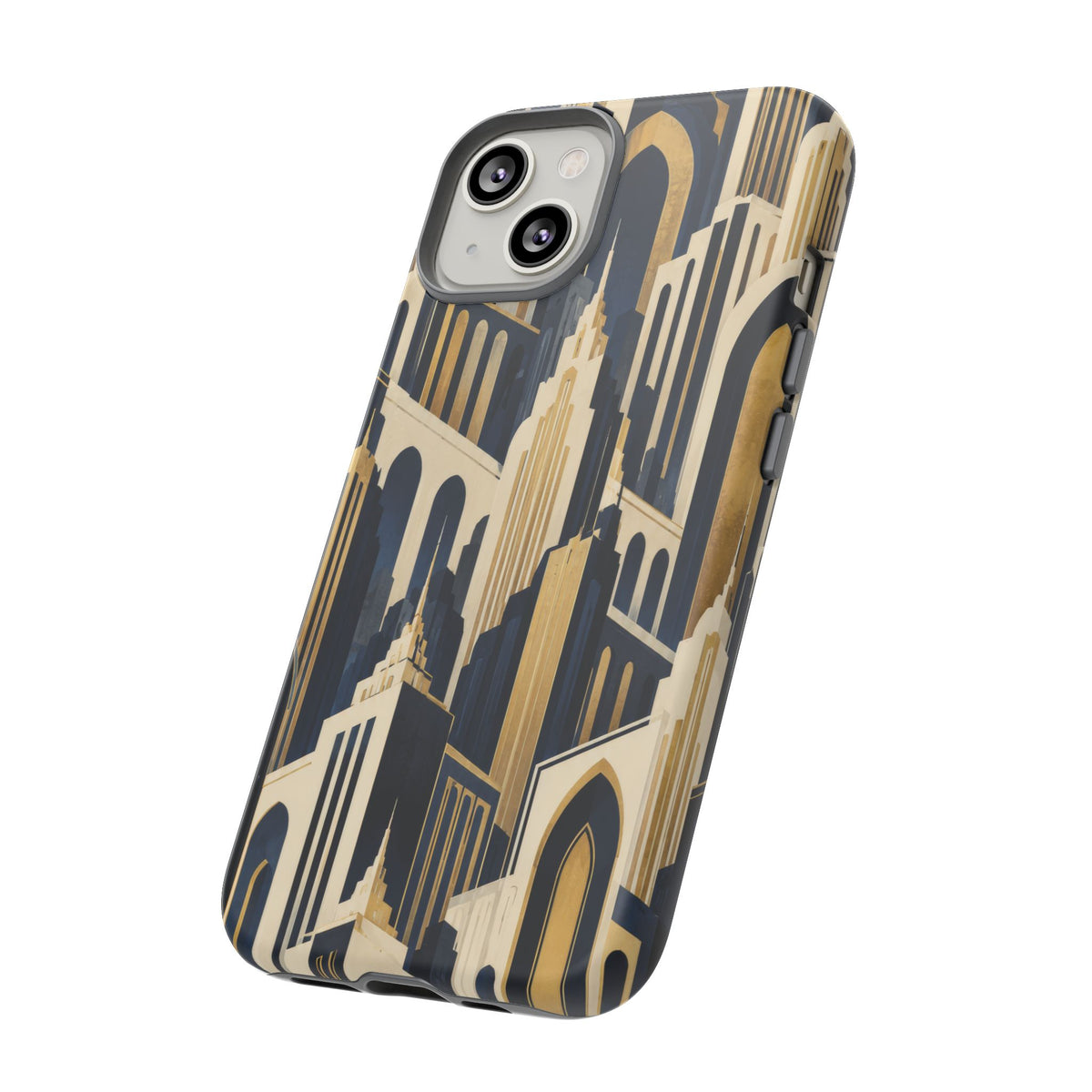 Midnight Metropolis iPhone Tough Case | art deco