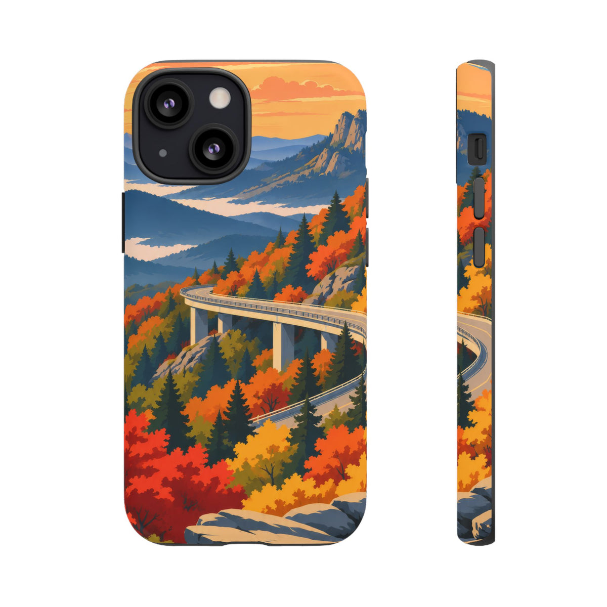 Blue Ridge Parkway — Viaduct Morning iPhone Tough Case