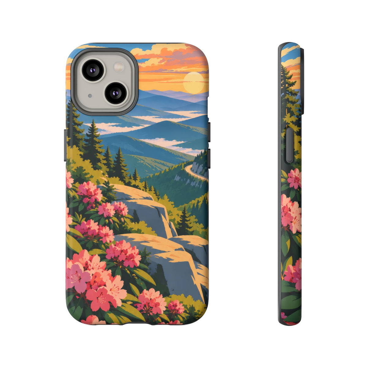 Blue Ridge Parkway — Ridgeway Bloom iPhone Tough Case