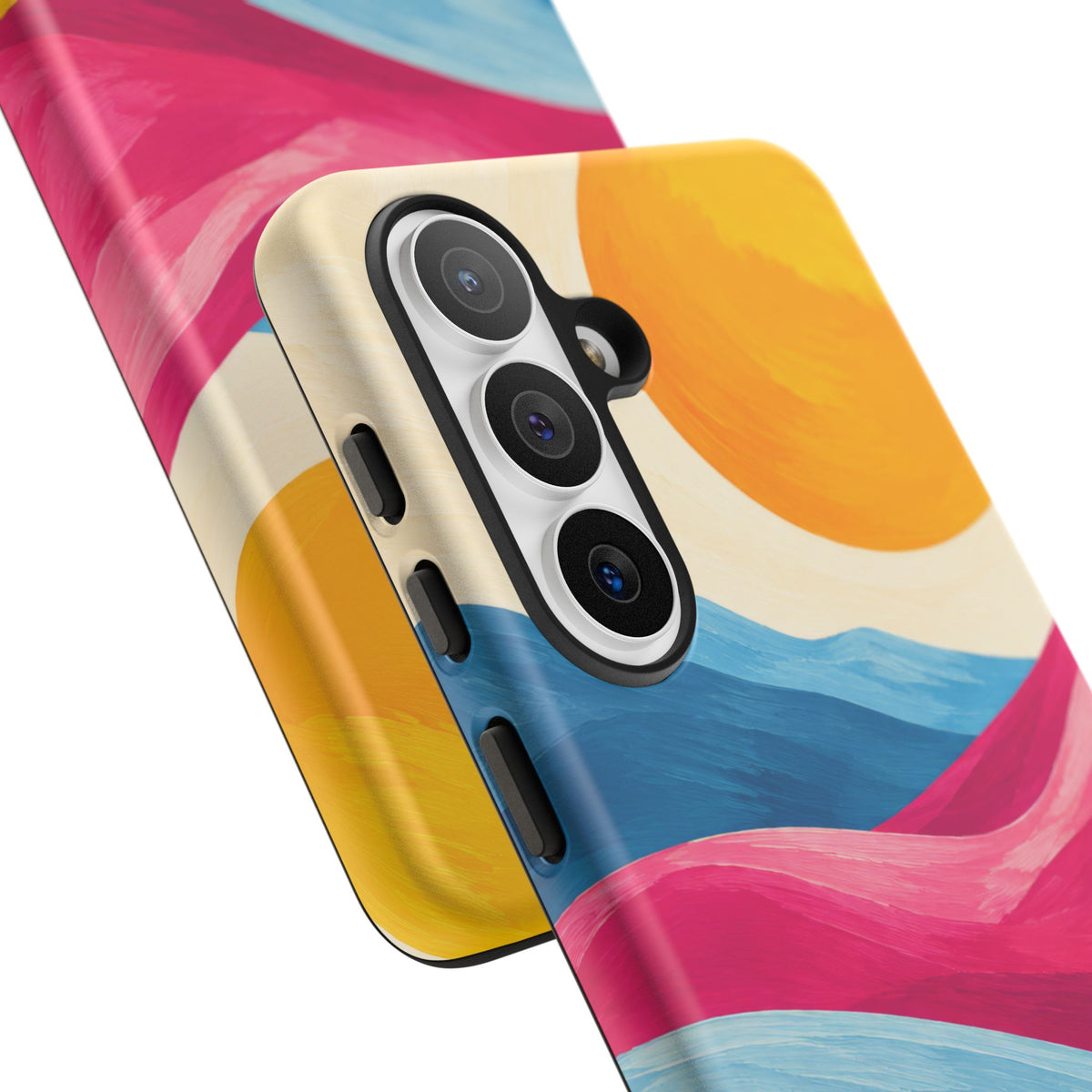 Golden Drift Samsung Galaxy Tough Case | colorful hills