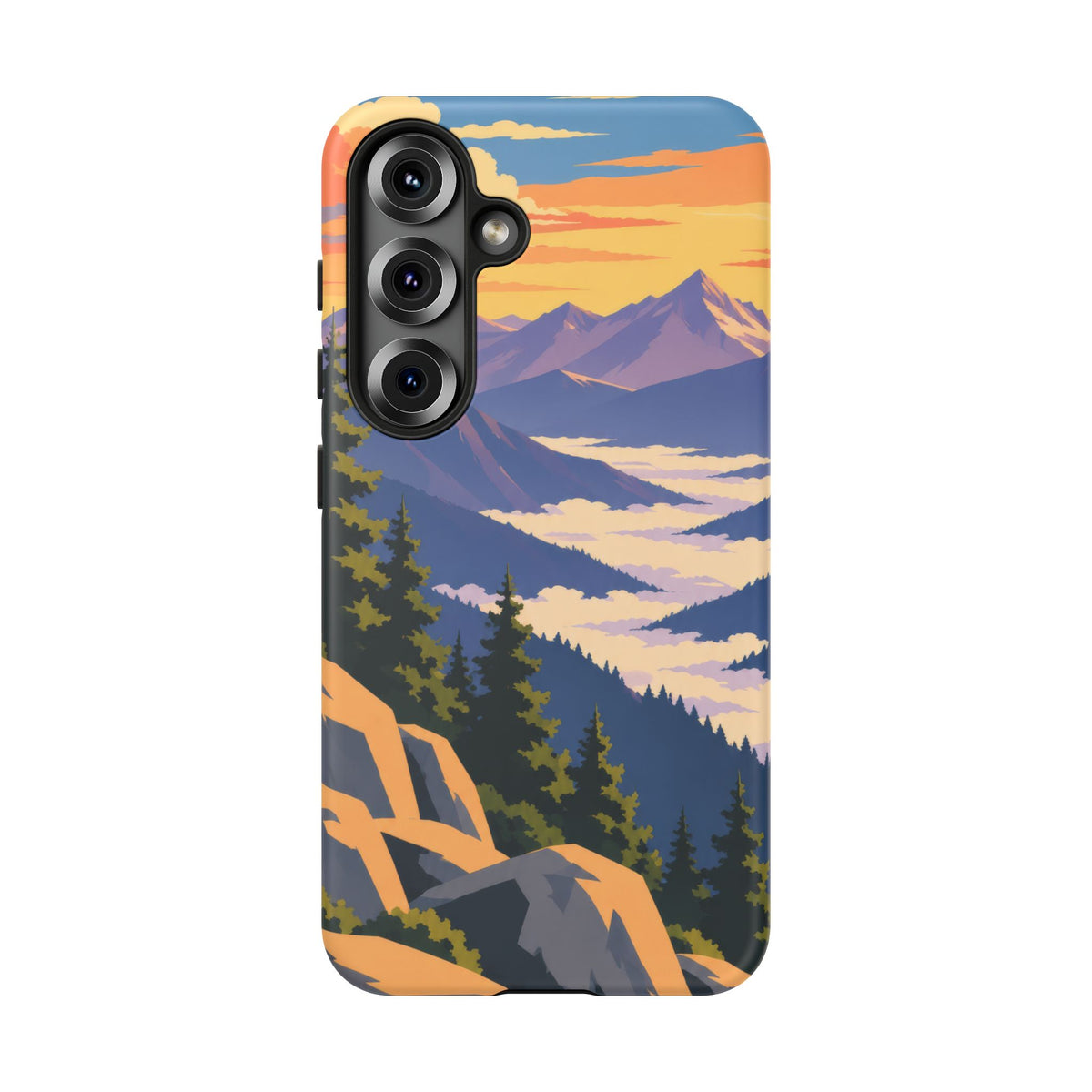 Misty Mountains — Amethyst Pass Samsung Galaxy Tough Case
