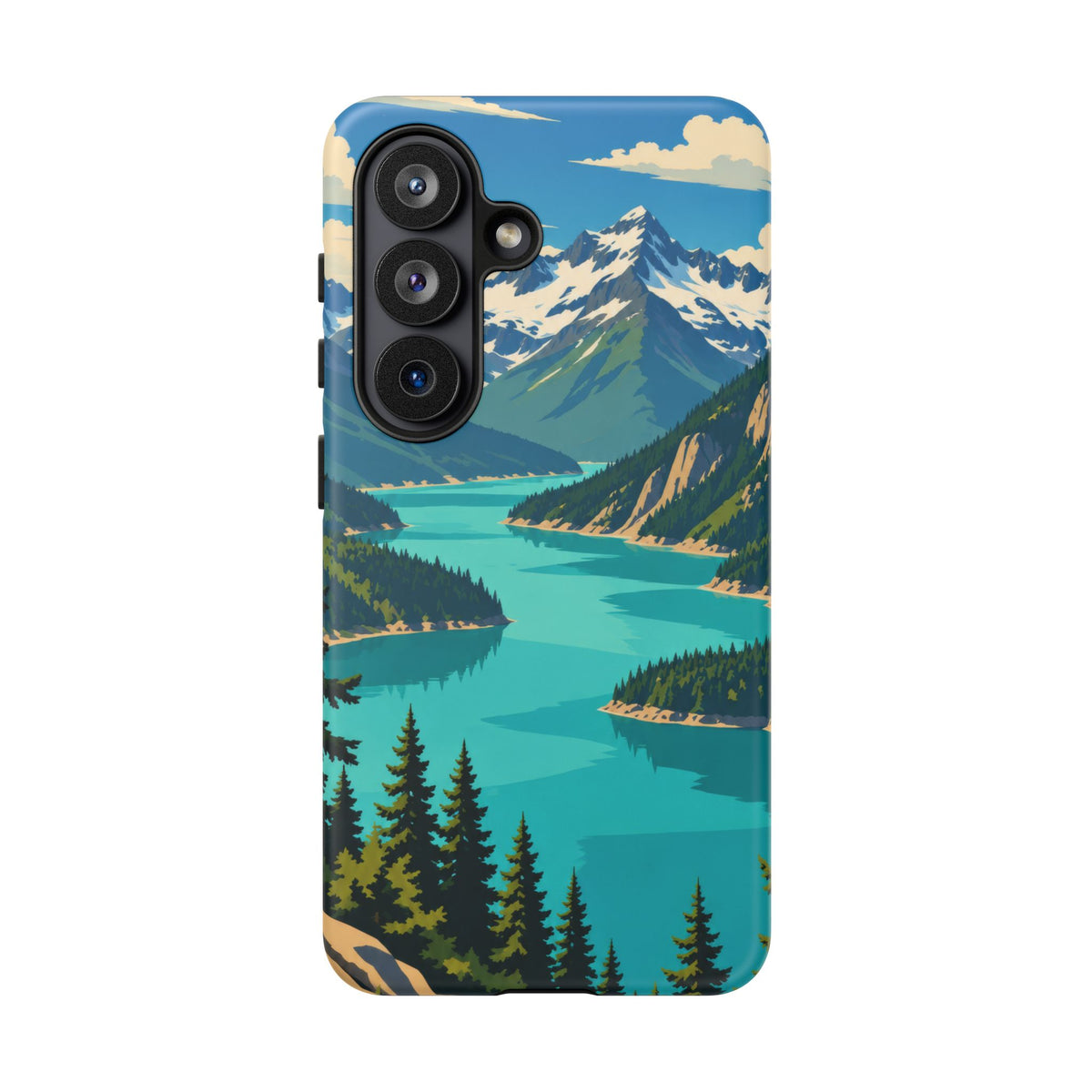 Cascades — Diablo Blue Samsung Galaxy Tough Case