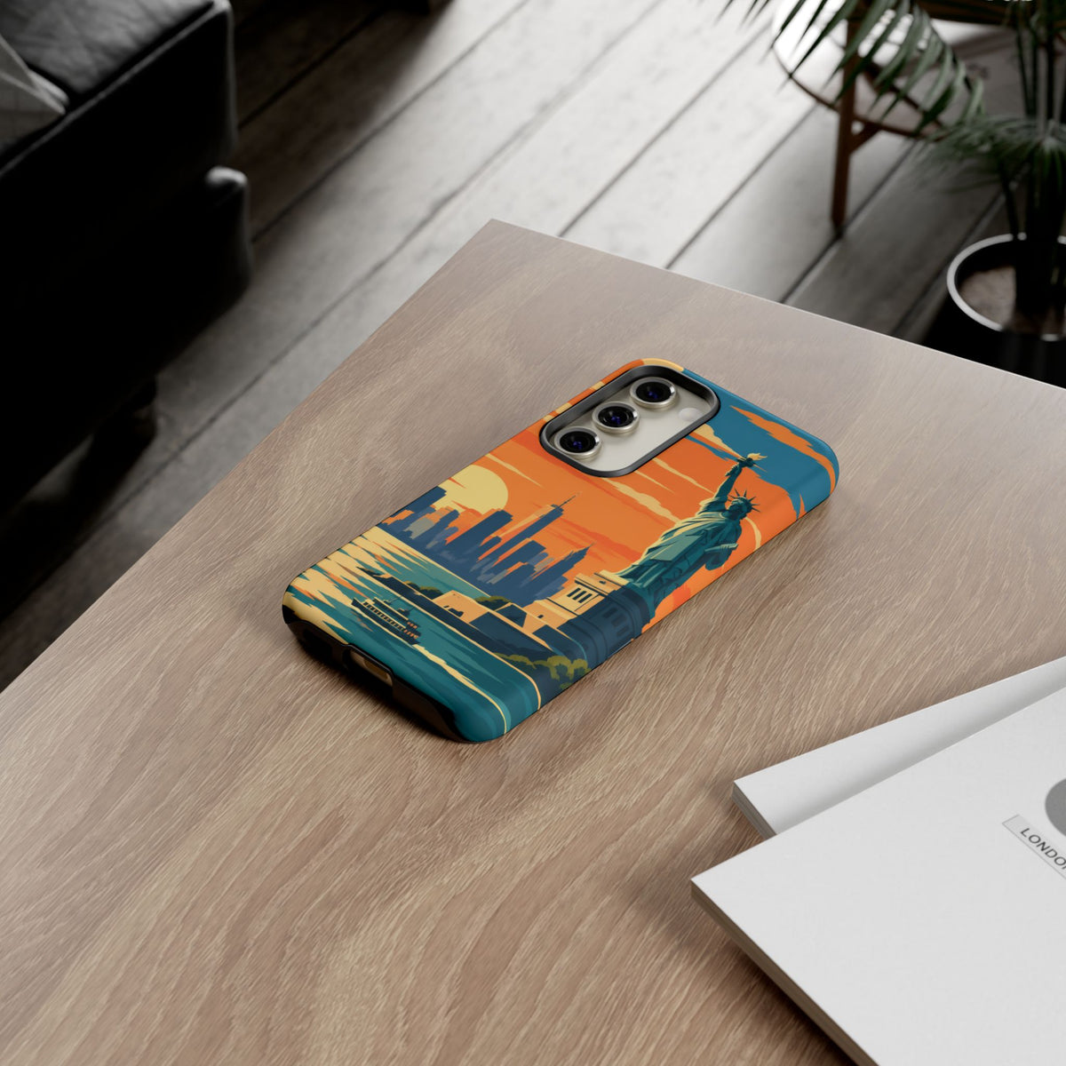 New York City — Harbor Liberty Samsung Galaxy Tough Case