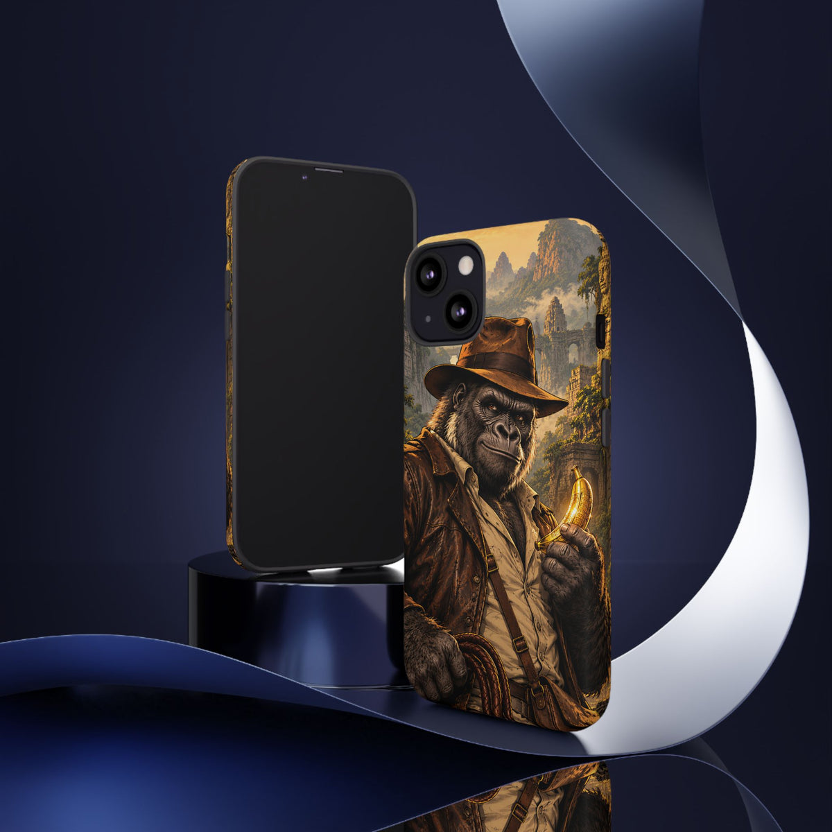 Adventure Gorilla iPhone Tough Case | Temple of Bananas