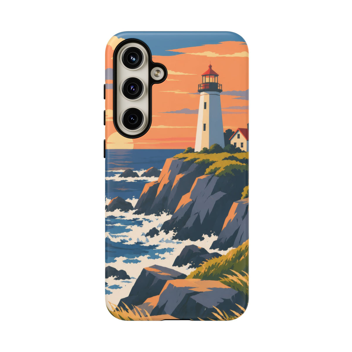 Lighthouse — Atlantic Beacon Samsung Galaxy Tough Case