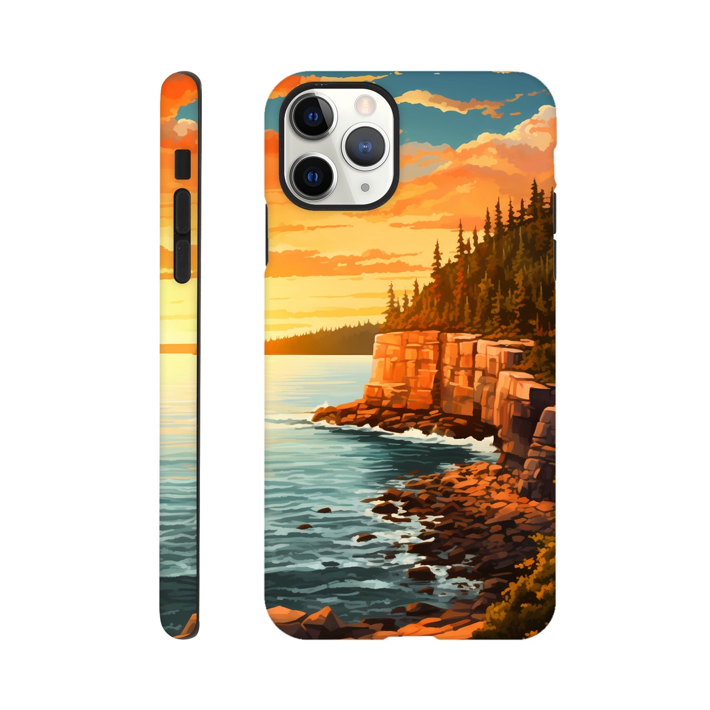 iPhone Case - Acadia Coastal Chronicles (National Park)