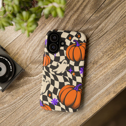 Spectral Groove iPhone Tough Case | retro halloween