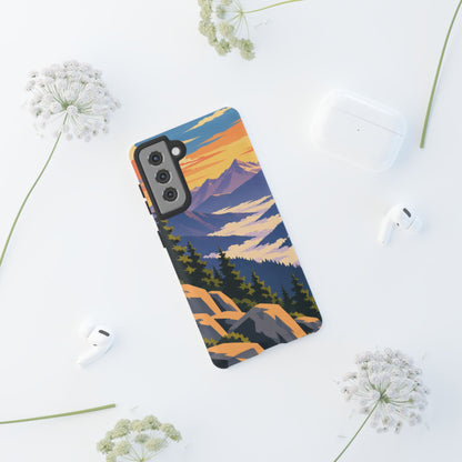 Misty Mountains — Amethyst Pass Samsung Galaxy Tough Case