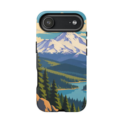 Mount Shasta — Snowlight iPhone Tough Case