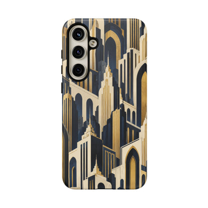 Midnight Metropolis Samsung Galaxy Tough Case | art deco