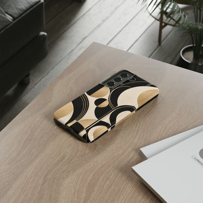 Pearl Orbit Samsung Galaxy Tough Case | art deco
