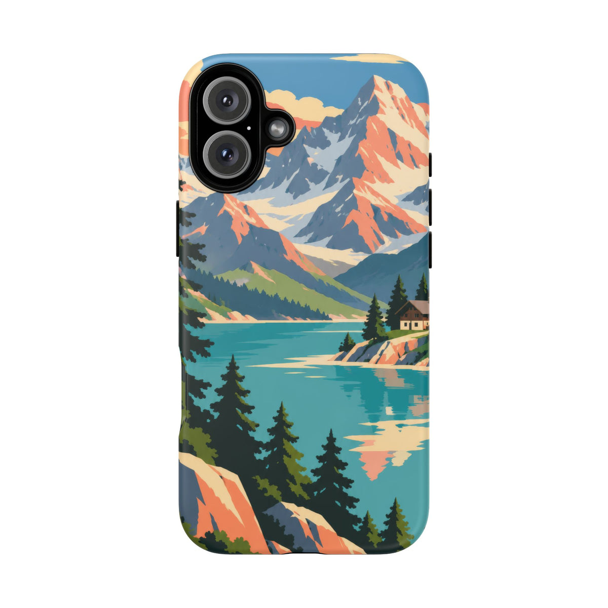 Switzerland — Alpine Lake iPhone Tough Case