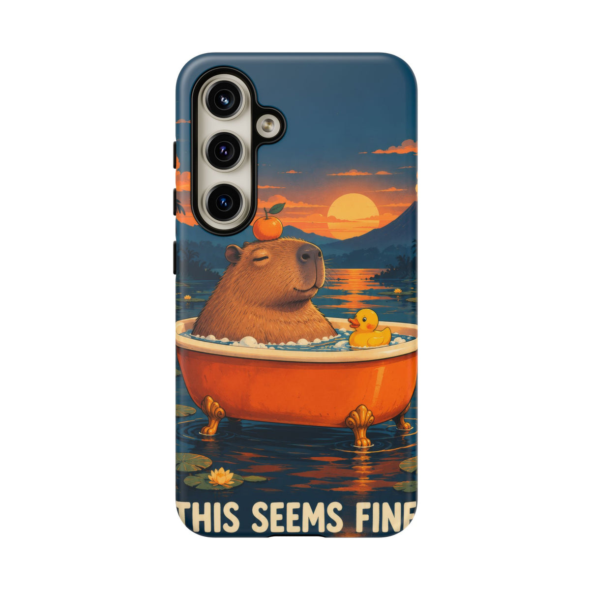 Minor Inconvenience Samsung Galaxy Tough Case | funny capybara