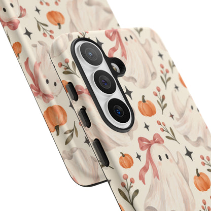 Blush Boo Social Samsung Galaxy Tough Case | cute ghost