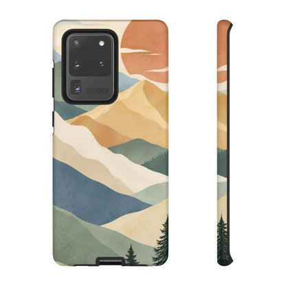 Sage Summit Samsung Galaxy Tough Case | abstract mountains
