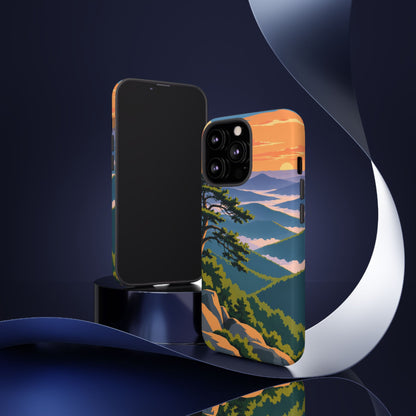Shenandoah — Blue Hour Ridges iPhone Tough Case