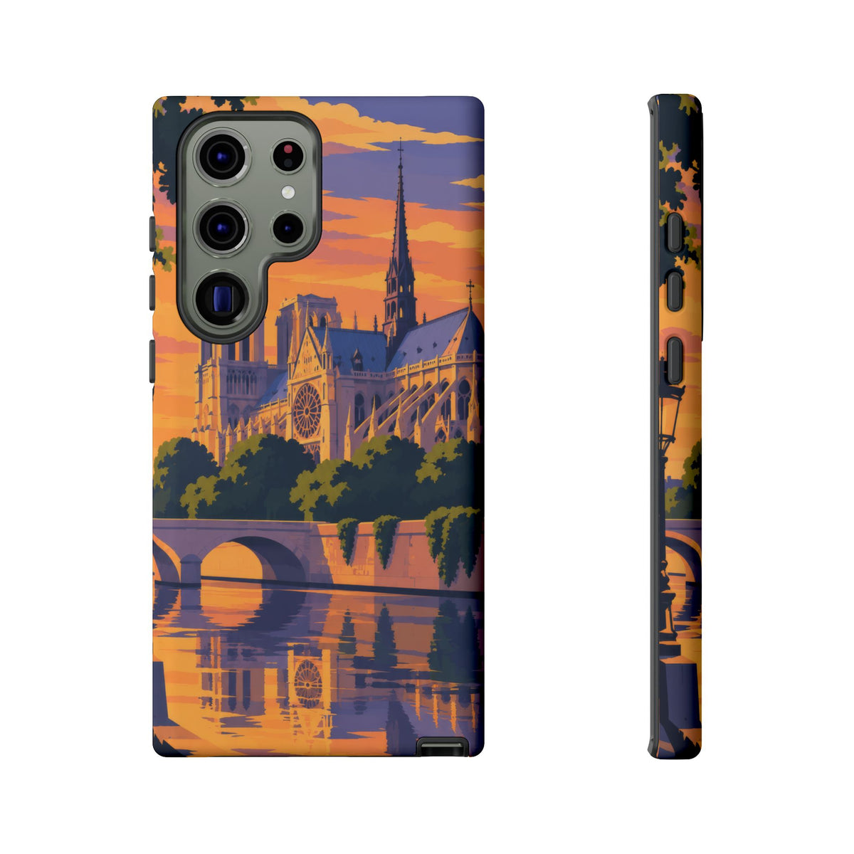 Notre Dame — Cathedral Twilight Samsung Galaxy Tough Case