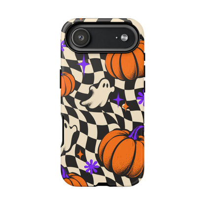 Spectral Groove iPhone Tough Case | retro halloween