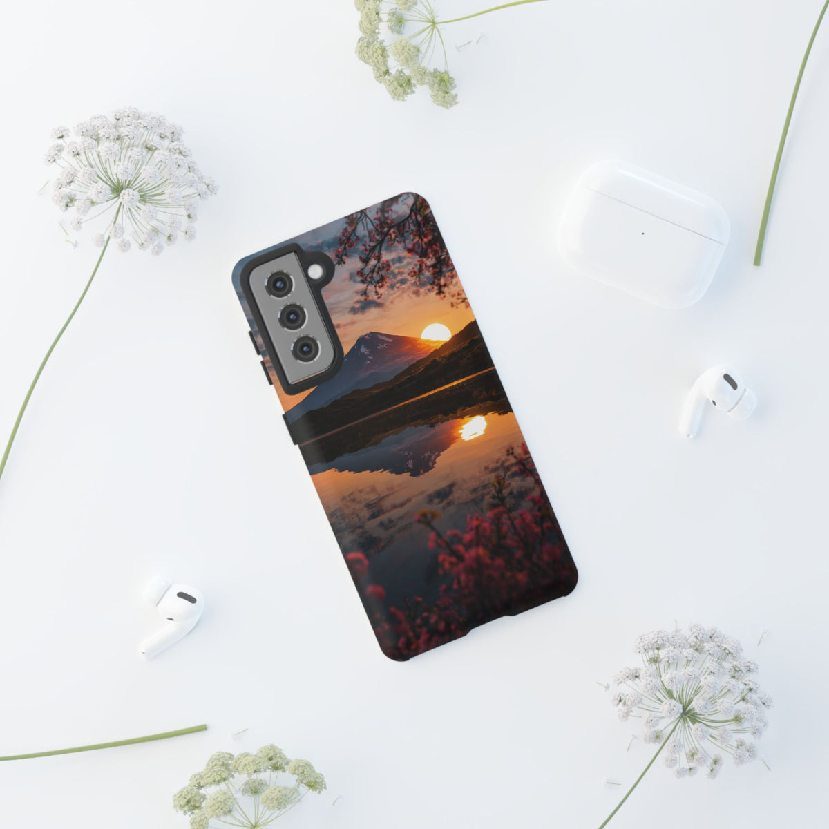 Fuji Golden Reflection Samsung Galaxy Tough Phone Case