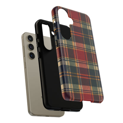 Highland Holiday Samsung Galaxy Tough Case | christmas plaid