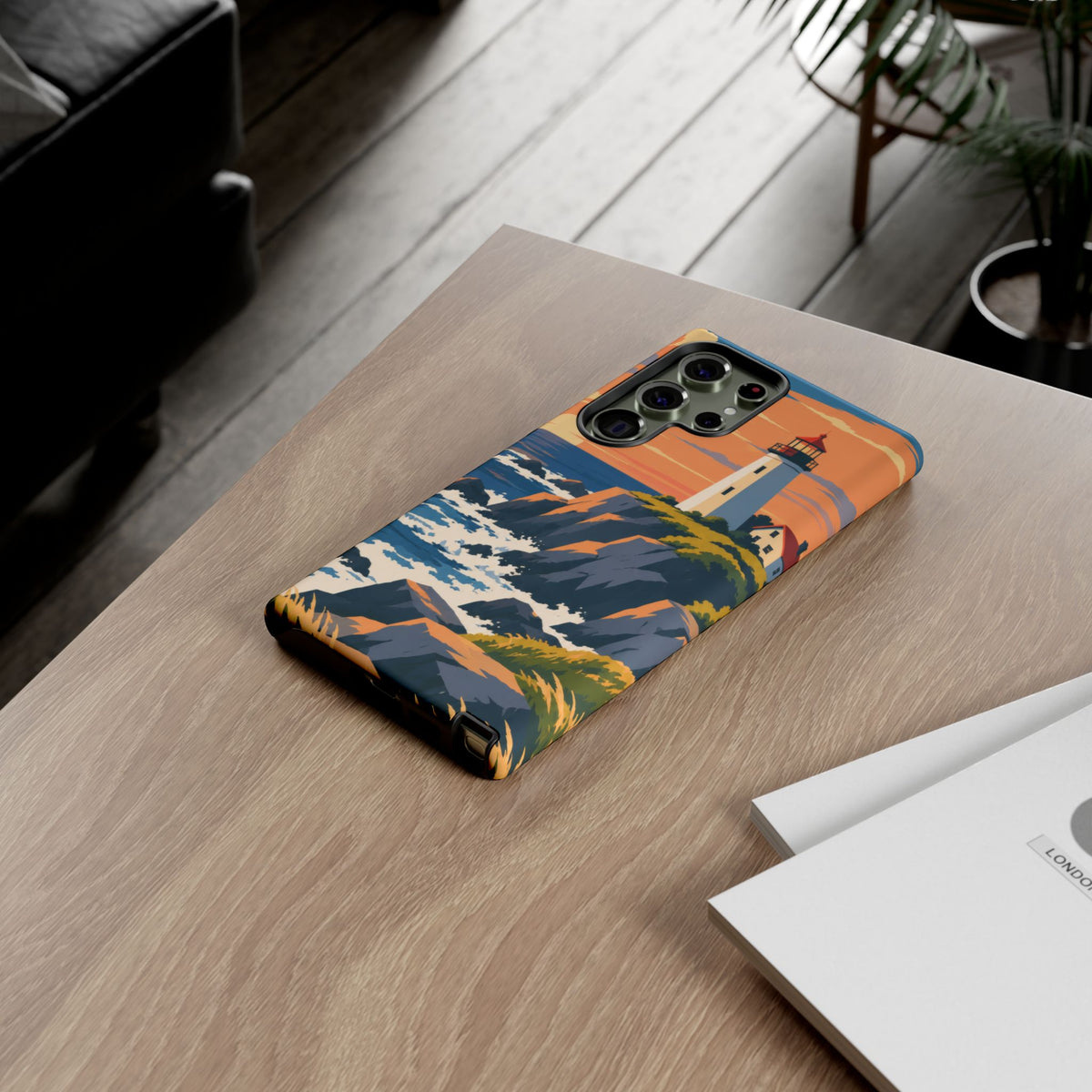 Lighthouse — Atlantic Beacon Samsung Galaxy Tough Case
