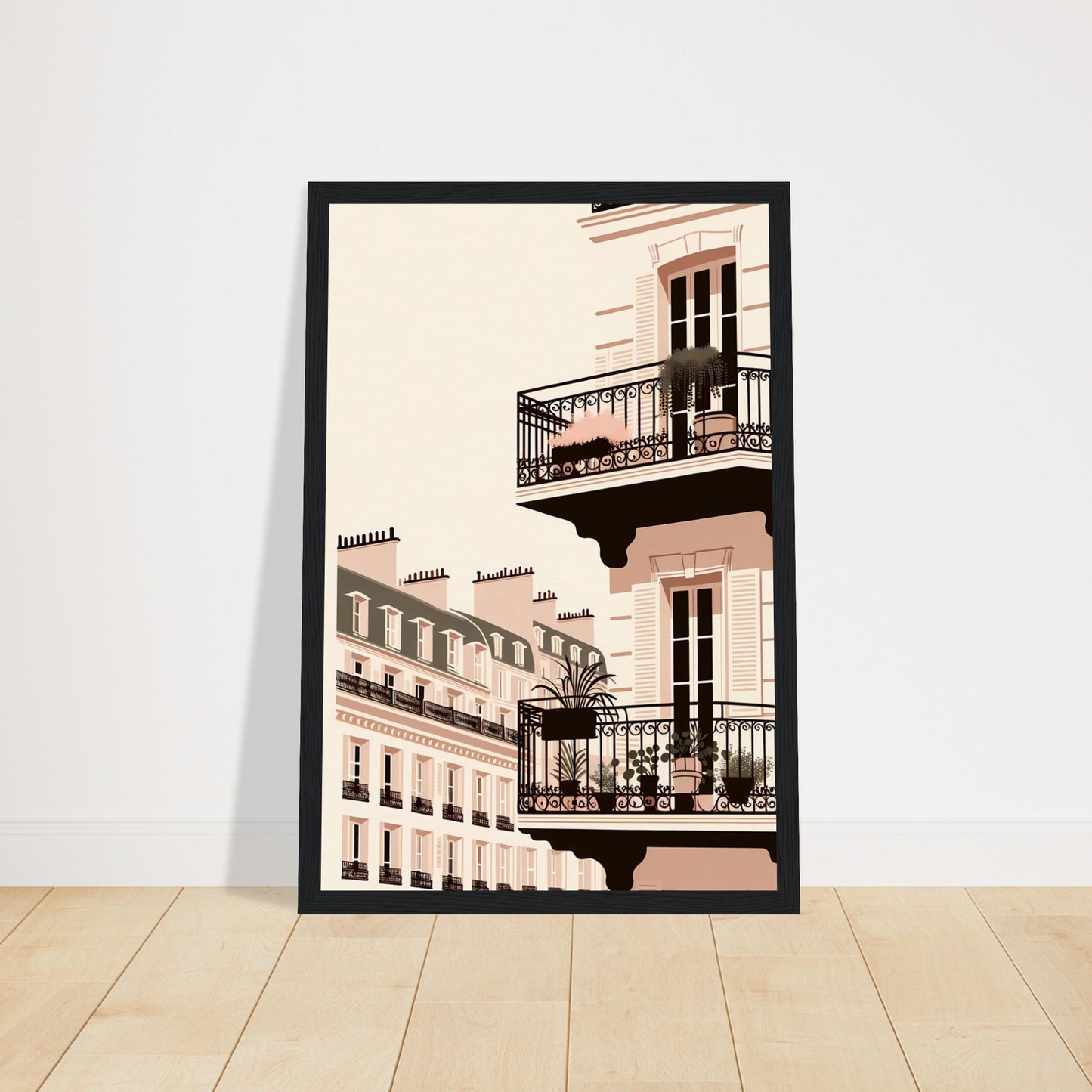 Wall Art - Balcony Bliss in Paris