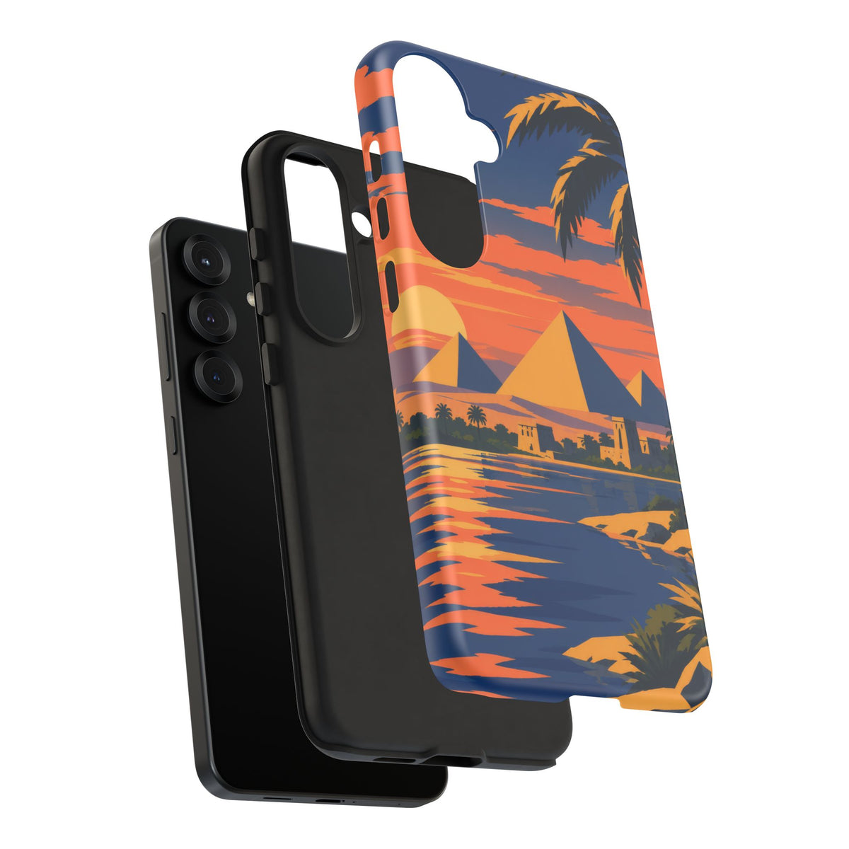 The Pyramids — Nile Dusk Samsung Galaxy Tough Case