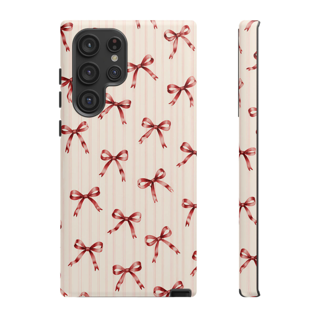 Red Bow Samsung Galaxy Tough Case | Ribbon Waltz