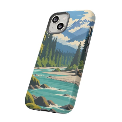 Hoh Rain Forest — Rivergreen iPhone Tough Case