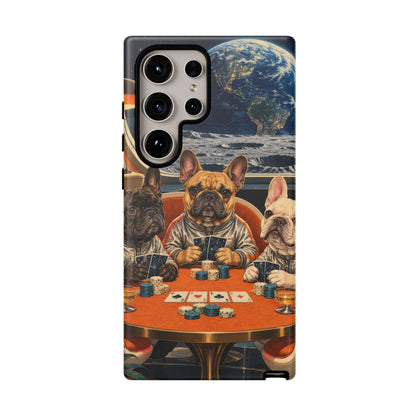 Lunar Card Club Samsung Galaxy Tough Case | french bulldog