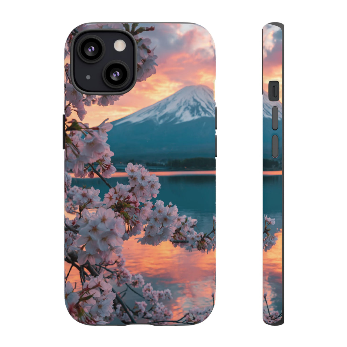 Fuji Petal Reflection iPhone Tough Phone Case