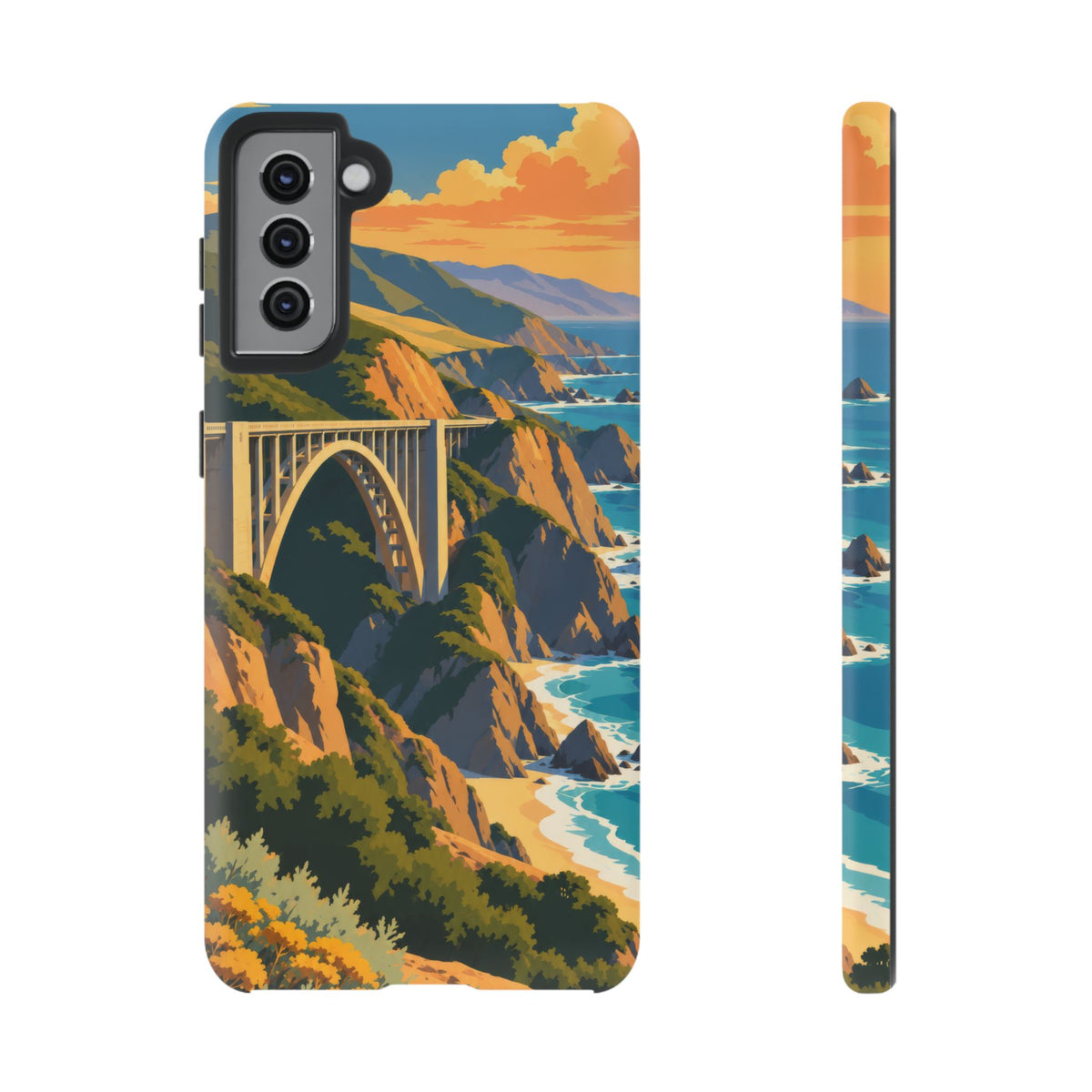 Big Sur — Coastal Arc Samsung Galaxy Tough Case
