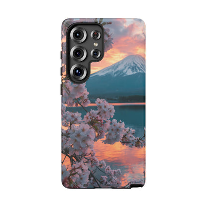 Fuji Petal Reflection Samsung Galaxy Tough Phone Case
