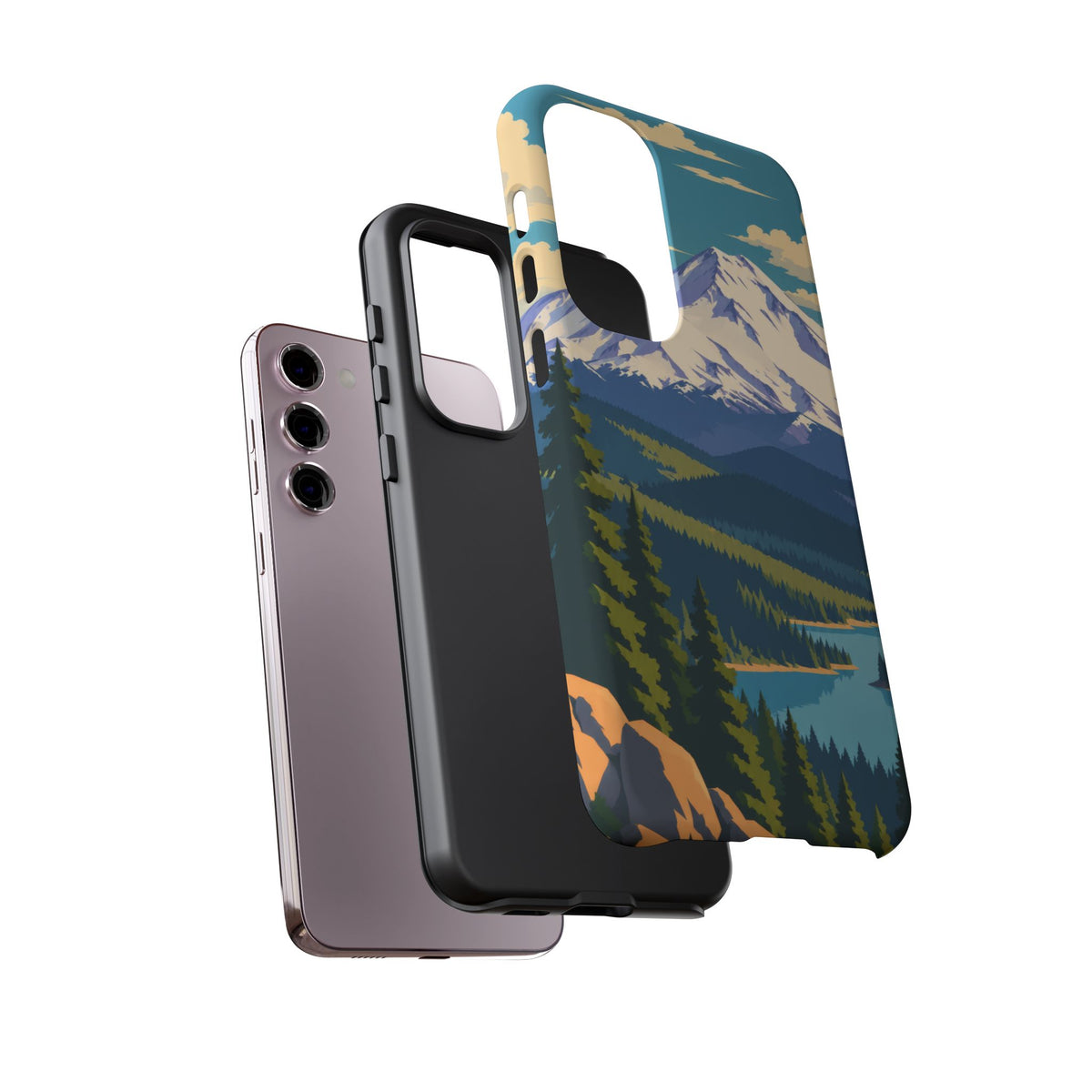 Mount Shasta — Snowlight Samsung Galaxy Tough Case