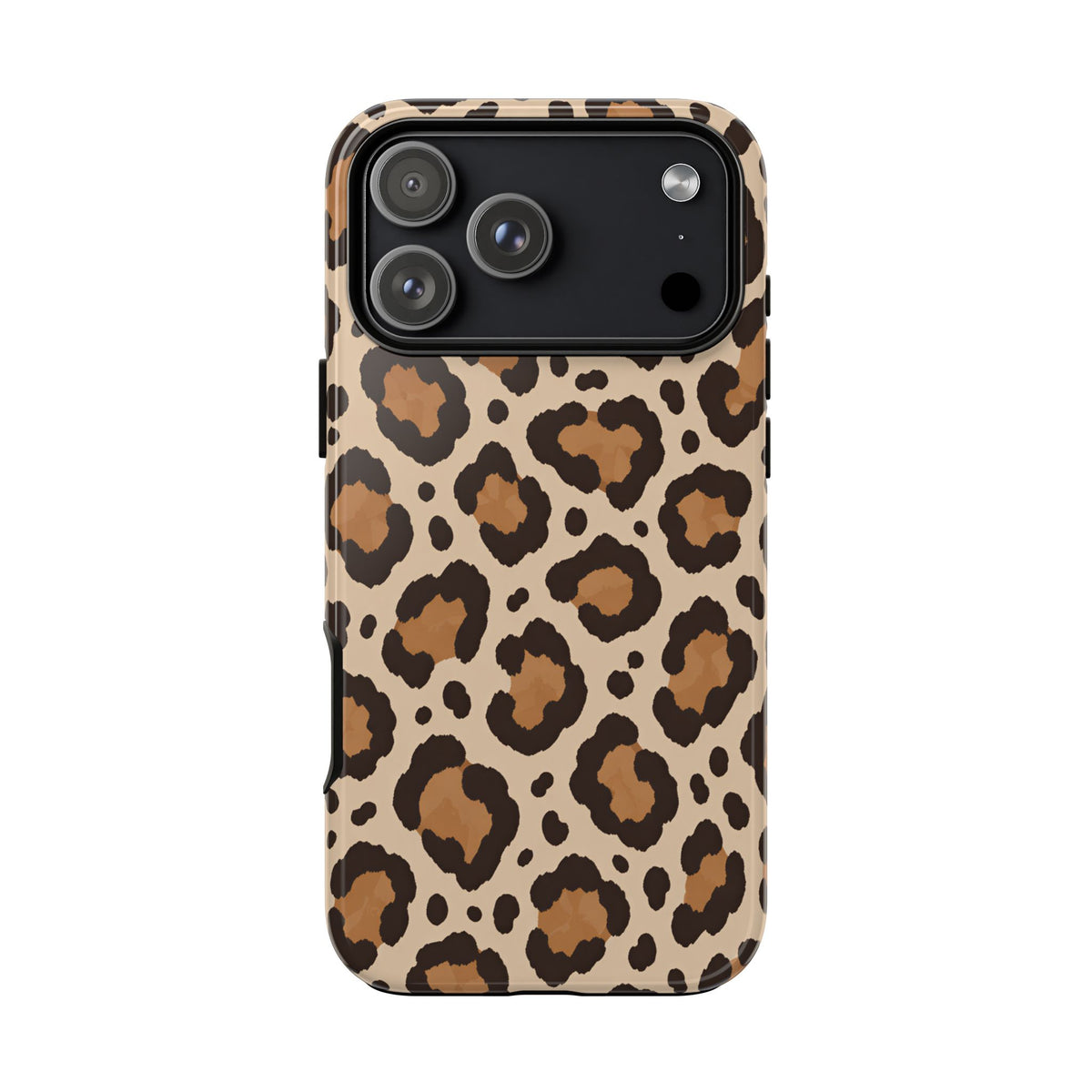 Leopard Print iPhone Tough Case | Cocoa Wildcat
