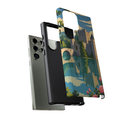 English Castle — Moat and Roses Samsung Galaxy Tough Case