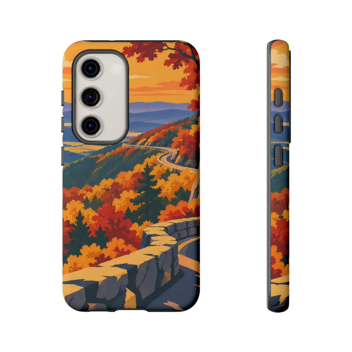 Skyline Drive — Overlook Gold Samsung Galaxy Tough Case