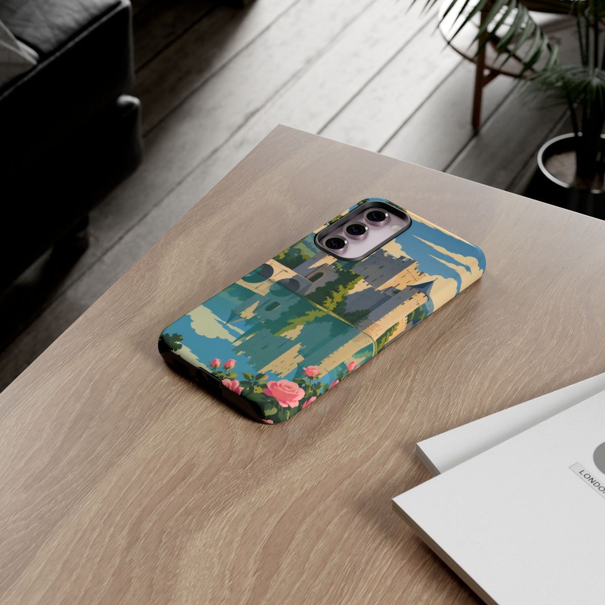 English Castle — Moat and Roses Samsung Galaxy Tough Case