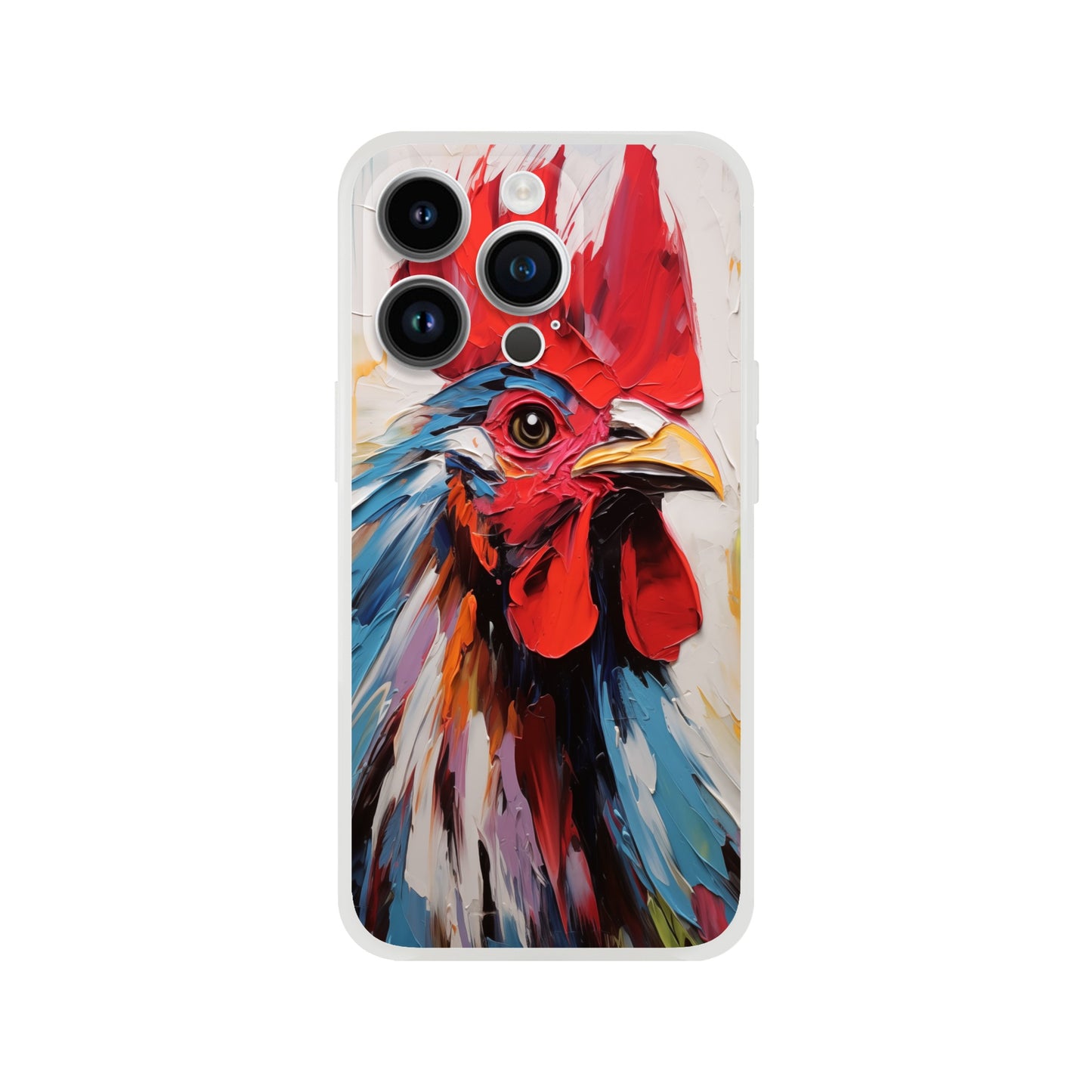 iPhone Case - Rooster Vibrant Vigilance