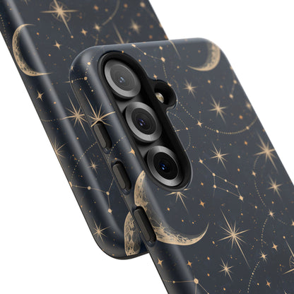 Celestial Moon Samsung Galaxy Tough Case | Nocturne Atlas