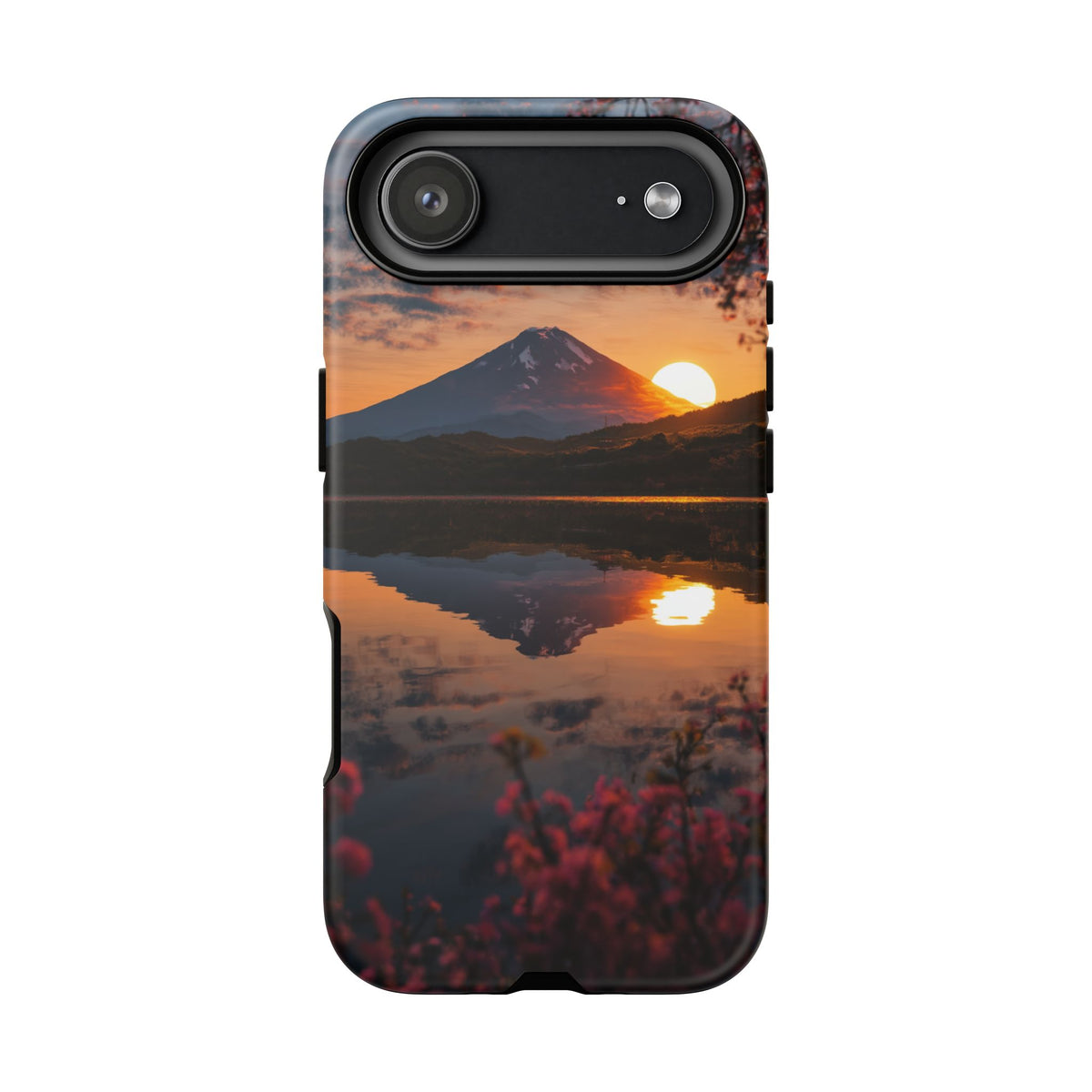 Fuji Golden Reflection iPhone Tough Phone Case
