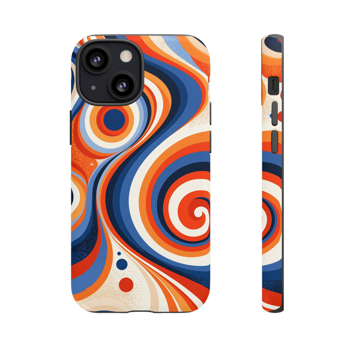 Electric Orbit iPhone Tough Phone Case