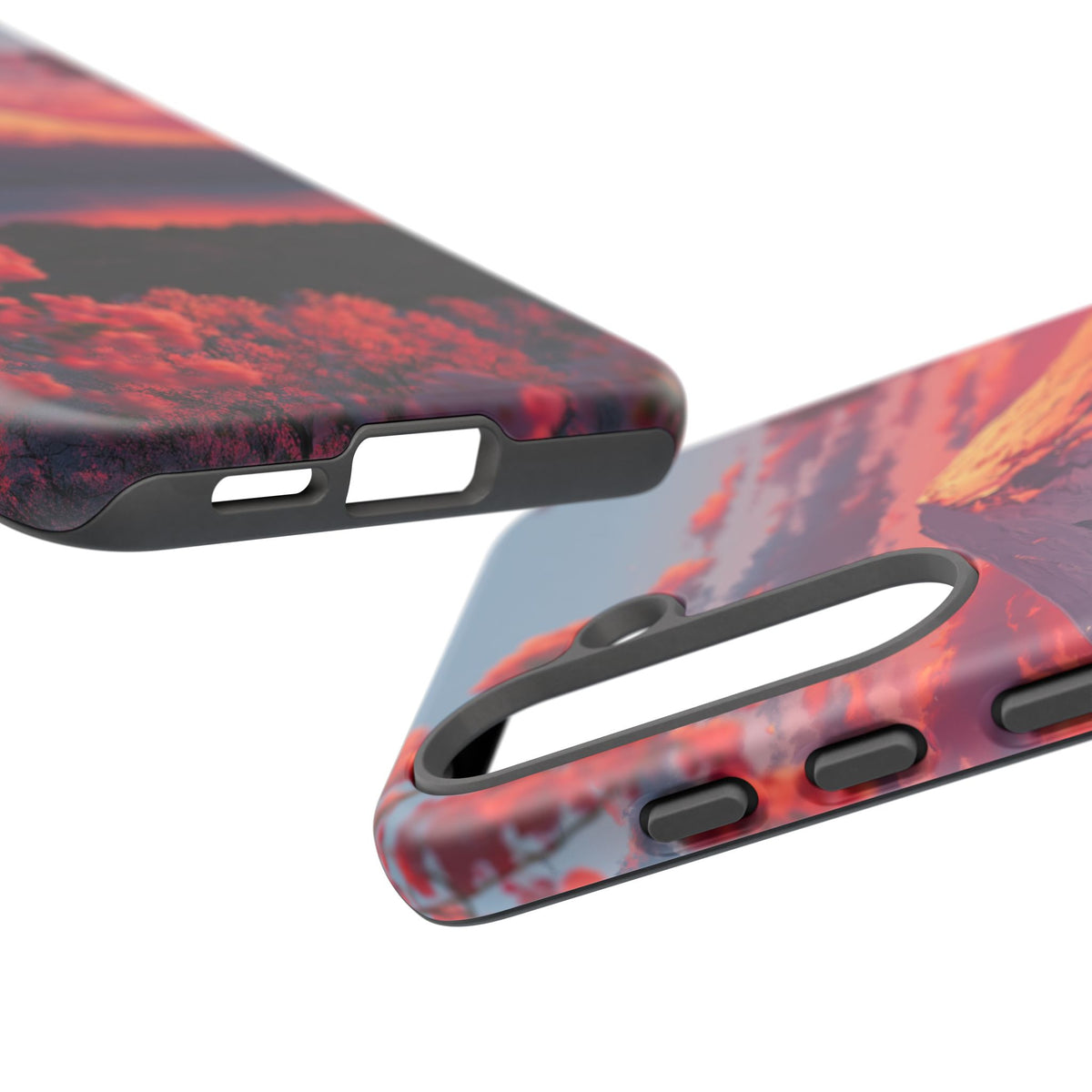 Fuji Rose Horizon Samsung Galaxy Tough Phone Case