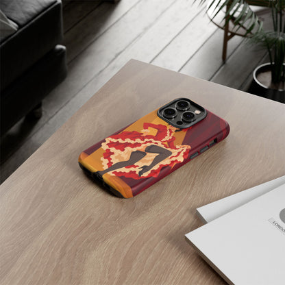 Moulin Rouge Dancer — Crimson Cabaret iPhone Tough Case | cabaret dancer