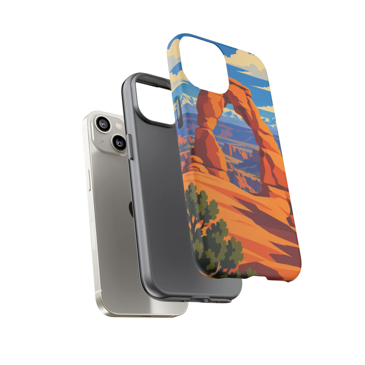 Arches — Delicate Dawn iPhone Tough Case